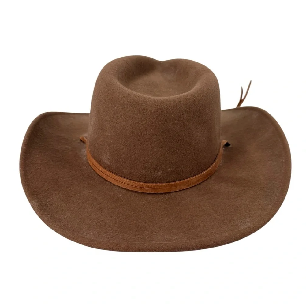 Renegade Headwear Range Rider Lite Felt Packable Hat WPL 5923 Size Medium